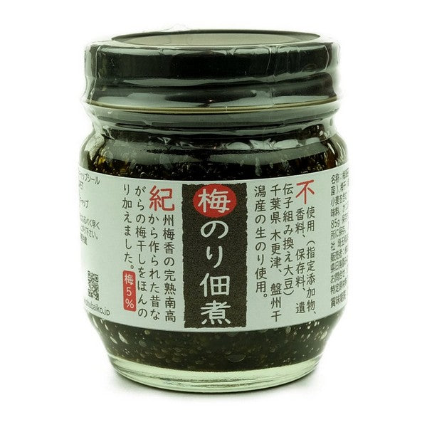 無添加 佃煮 梅のり 85g <梅5%><国産海苔>umenori-5per-85g